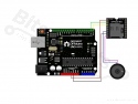 MP3 Speler module mini met 3W versterker